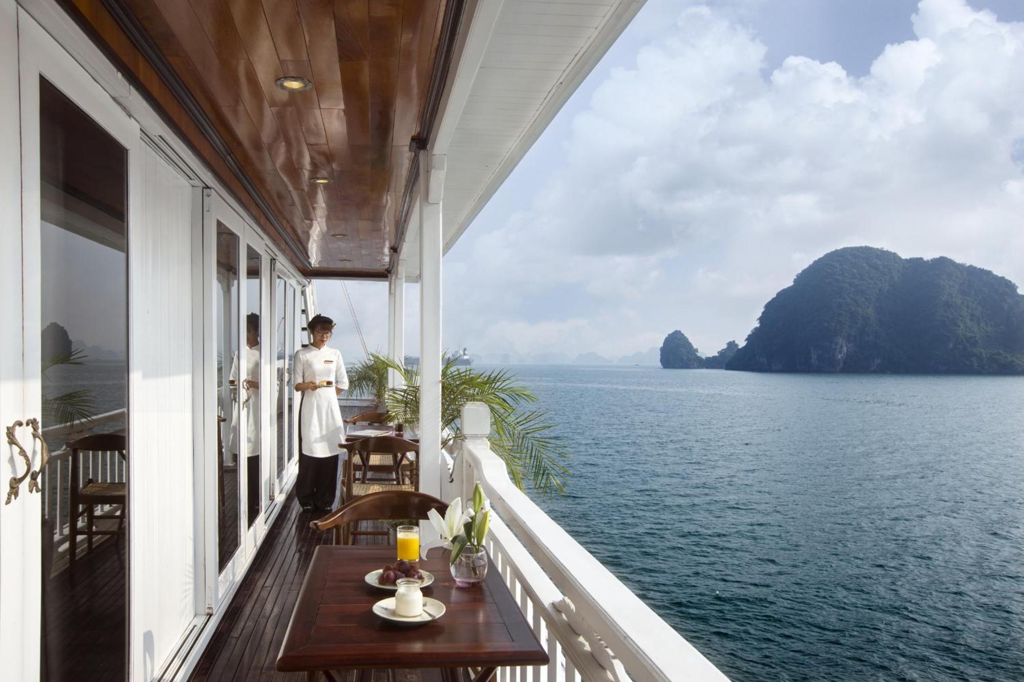 Hera Boutique Cruise Ha Long Bay Exterior foto