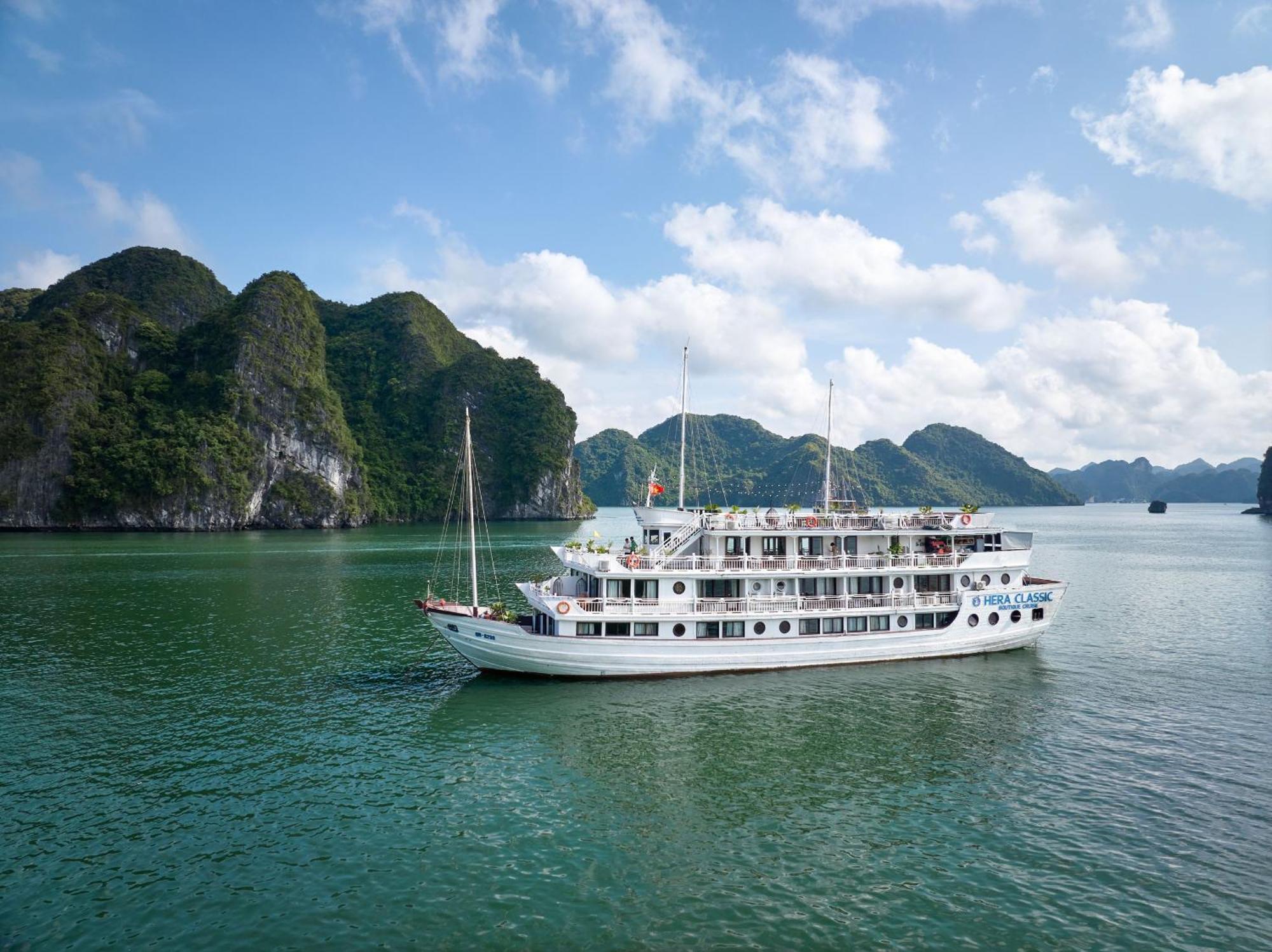 Hera Boutique Cruise Ha Long Bay Exterior foto