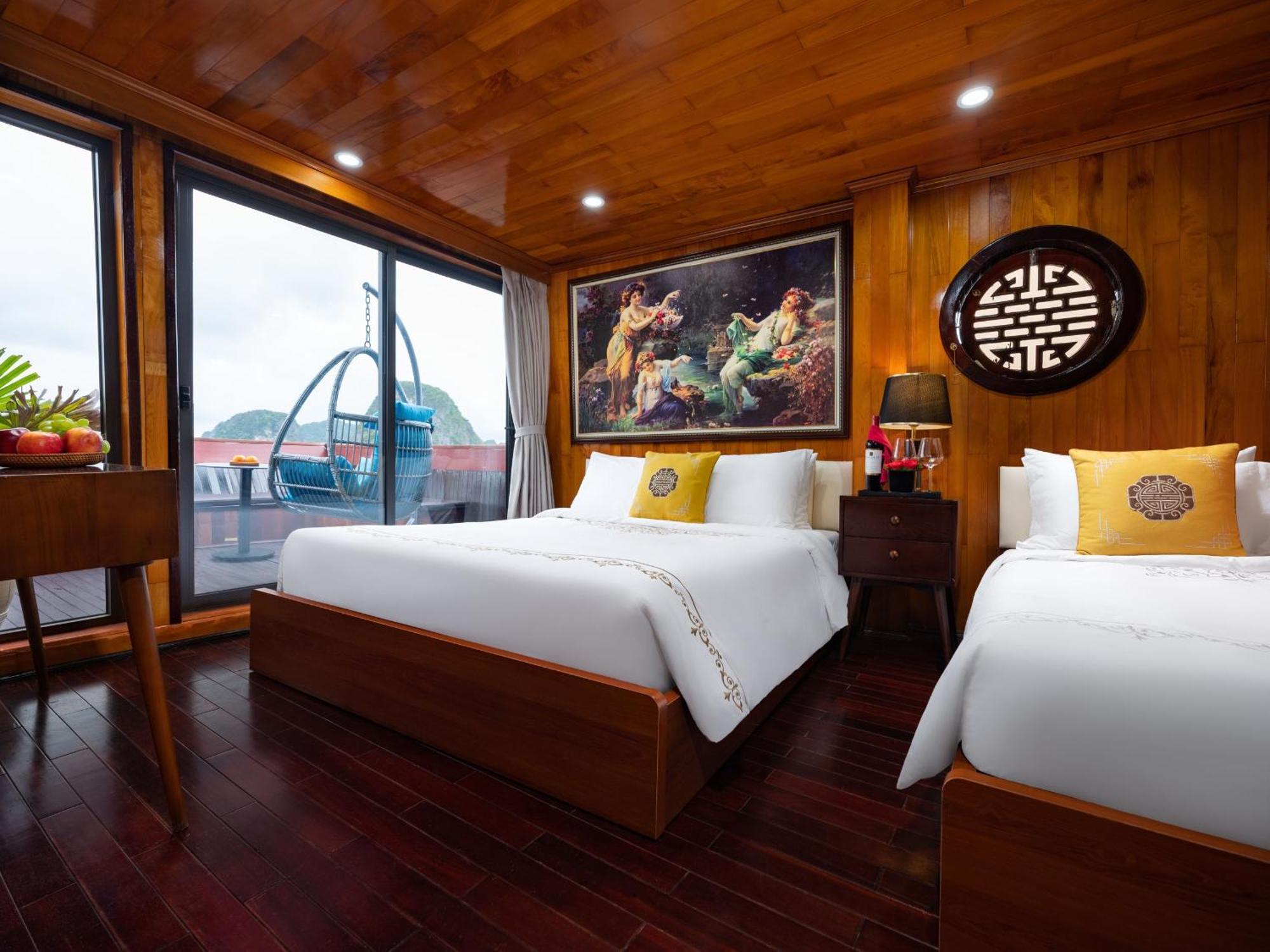 Hera Boutique Cruise Ha Long Bay Exterior foto